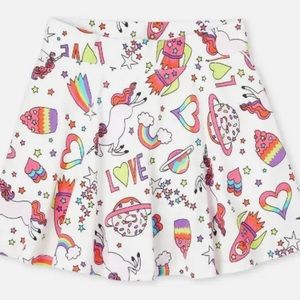 THE CHILDREN’S PLACE WHITE UNICORN SKORT
